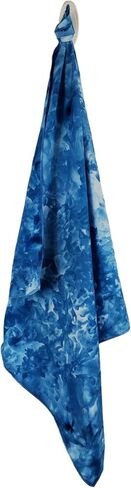 Tie-Dye 27x27 Bandana Headband, Boho Chic Accessory for Versatile Styling, Vibrant Colors, Perfect for Music Festivals and Beach Days (Emerald) in Saudi Arabia
