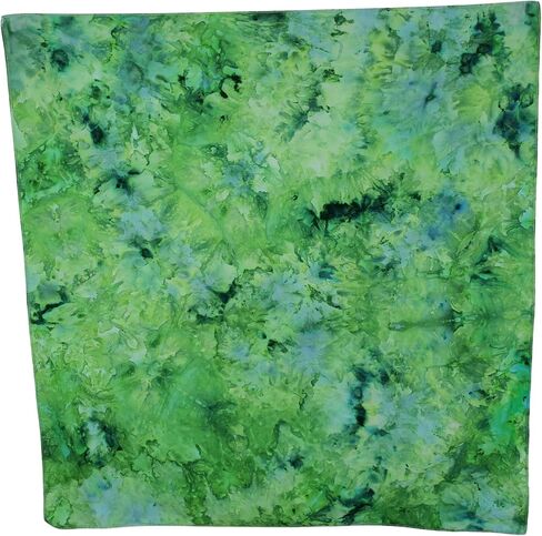 Tie-Dye 27x27 Bandana Headband, Boho Chic Accessory for Versatile Styling, Vibrant Colors, Perfect for Music Festivals and Beach Days (Emerald) in Saudi Arabia