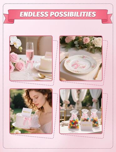50pcs Mini Pink Bows 2.75 inch satin satin twist أقواس Tipt Toip لأغليف الهدايا ، عيد ميلاد ، ذكرى الذكرى السنوية والتخرج in Kuwait