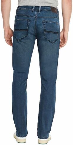 Buffalo David Bitton Men's Axel 5 Pocket Slim Stretch Jean (38W x 30L, Dark Blue) in Saudi Arabia