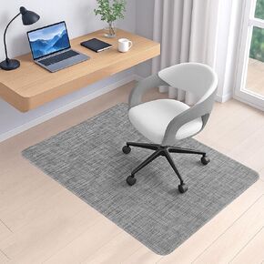 BesWin Office Chair Mat for Hard Floors, 36" x 48" Heavy Duty Desk Floor Mat for Hardwood and Tile Floors, Computer Chair Mat for Rolling Chair, Large Anti Slip Floor Protector Mat for Office Home
