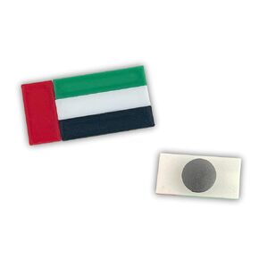 United Arab Emirates (UAE) Flag Shoe Charm, Made in USA