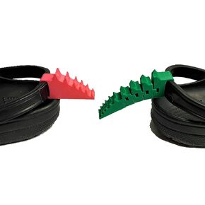 2x Crocodile Tails charm - 16 Diffrent Colors - Made In USA