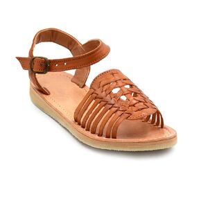 Mexican Geniune Leather Sandals with Ankle Strap for Women - Model 1031 (8)