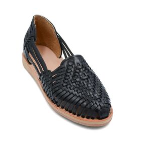 Mexican Boho Genuine Leather Handwoven Shoes for Women - Model 4171 (8)