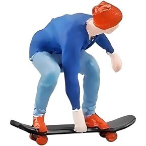 1:64 النطاق المقياس راتنجات التزلج على التزلج يدويًا - نموذج ديوراما متوافق مع مشاهد القطار ، والعروض المعمارية ، والجمعية والهواة. in Kuwait