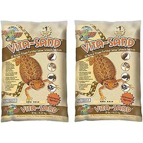 Zoo Med Vita Sand 10 Pounds Gold (2-Pack)