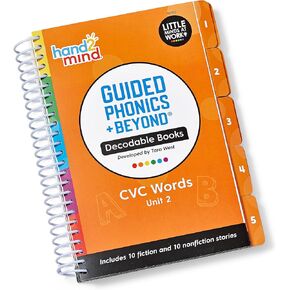hand2mind Guided Phonics + Beyond Decodable Books Unit 4, Books for Beginning Readers, Science of Reading Classroom Materials, Learn to Read Leveled Readers, Preschool Curriculum for Teachers