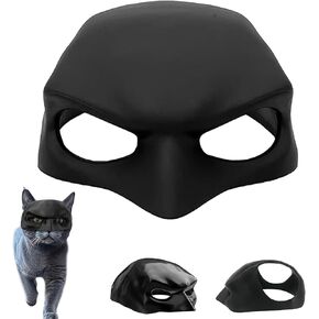 Cat Mask Cosplay, Cat Bat Hat, Cat Mask for Halloween, Funny Cat Costumes Pet Party Accessories