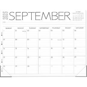 GuassLee Desk Calendar 2025, 12-Month Desk Calendar from June. 2025 to May. 2026, 14" X 11" Monthly Desk Planner, Table Desk Top Calendar with Thick Paper for Office Home Planning & Organizing