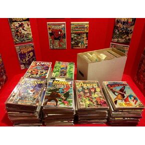 ضخمة 25+ كتاب هزلي الكثير -marvel ، العاصمة ، جزر الهند VF+ إلى NM+ All. لا التكرارات. هدية رائعة للجميع!