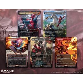 Magic the Gathering Secret Lair X Marvel's Deadpool (غير فتر)