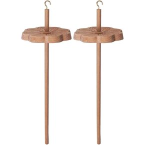 Wood Drop Spindle Top Whorl Yarn Spinner Wheel Tool Yarn Wool Spinner Tool For Enthusiasts Yarn Making Sewing Project
