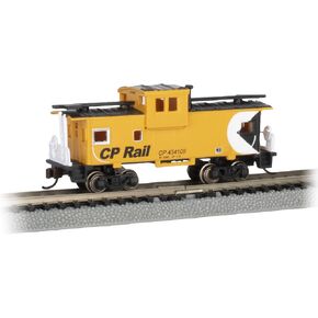 Bachmann Trains - 36’ Wide Vision Caboose - CP Rail #434109 - N Scale