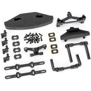 Traxxas 10518 - F&R Body Mounts w/Posts & Sliders