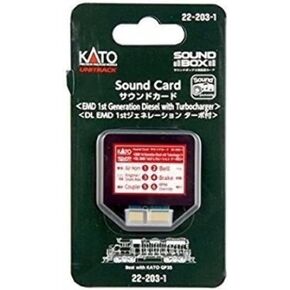 Kato KAT222031 Sound Card, EMD 1st Gen Diesel w/Turbo Sound Card