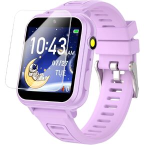 لعبة الأطفال الذكية Watch for Kids مع 24 ألغاز ألعاب HD HD Camera Music Music Player Clock Clock Calculator Flashlistr