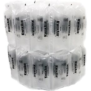 175-Count KwikAir 4x8 Air Pillows 20 Gallon 3.3 Cubic Feet for Shipping, Packing, Packaging, Cushioning, Void Fill, Storing, Bracing, and Moving (1-Pack)