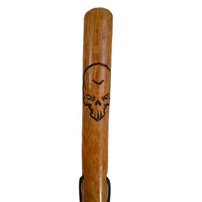 Walking Stick with you Choice of Hand-carved Image: Skull, Eagle, Turtle, Dragon, Frog, Wings, or Rose