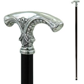 Italy - Wooden Cane – Unique Hand Carved Walking Stick – Best Canes for Men Handmade in Italy