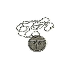 Last if Us Firefly Pendants Dog Tag Prop Replica Trophies (Blank - No Text)