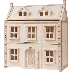 PlanToys Wooden Victorian Dollhouse Natural Collection (7124)