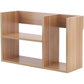 Bookshelves Bookshelf for Multifunction Desktop Bookshelf Simple Student Small Shelf Rack Office Storage Rack Space Saving Magazine Bonsai Plants Bookshelf