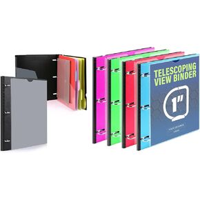 1 Pack Project Organizer + 4 Pack 1" Binder