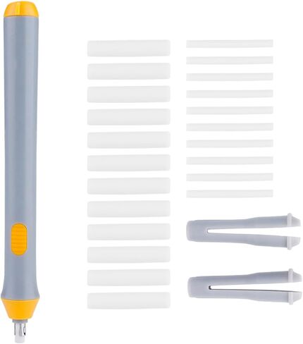 Electric Eraser for Artists,3 Colors Electric Battery Operated Automatic Eraser Mechanical Eraser Pen for Drawing Painting Sketching Detailer Tool (Grey) in Kuwait