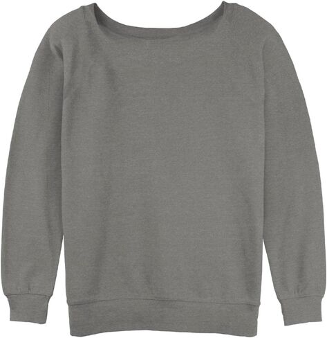 Disney Women's Tinkerbell Runs on Ftpd Junior's Raglan Pullover with Coverstitch in Saudi Arabia