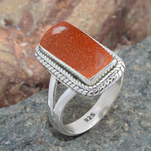 925 Sterling Silver Ring For Women & Girls Genuine Howlite Ring Sterling Silver Engagement Ring White Gemstone Ring in Saudi Arabia