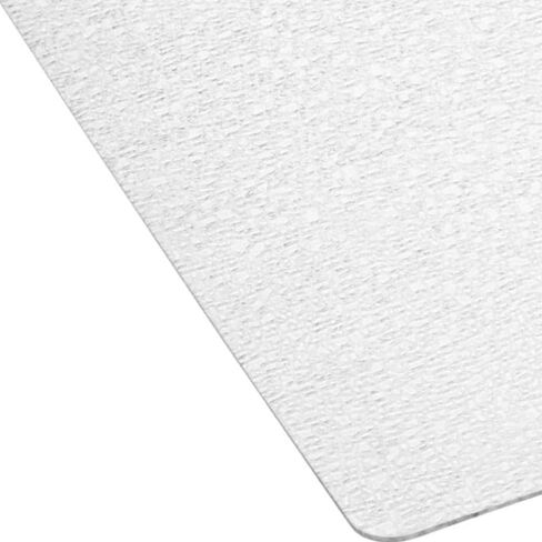 Clear Chair Mat for Hard Floors, USA Made, Heavy Duty, 46 x 60 Inch Rectangle, 2mm Thick Durable Clear Vinyl, Office Chair Floor Mat for Hardwood Floors, Office Chair Mat for Vinyl Floor in Kuwait