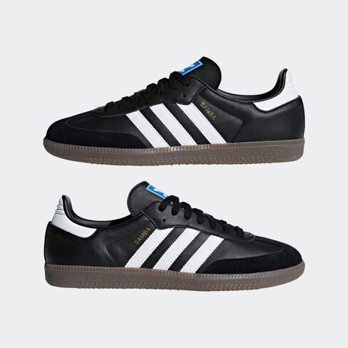 adidas mens Samba Og Sneaker, Black/White/Gum, 7.5 US in Saudi Arabia