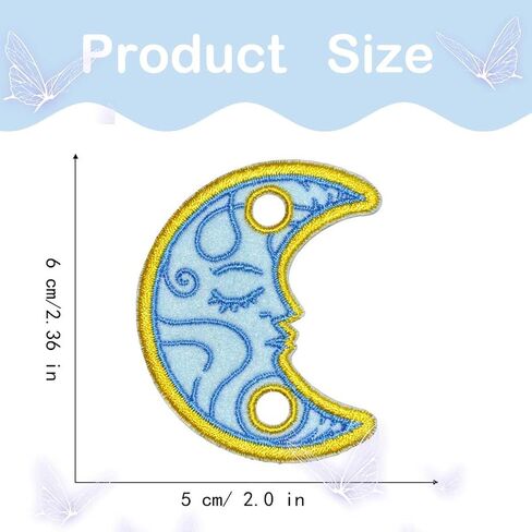 1 Pair Handmade Butterfly Wings Shoelace Charms for Sneakers Boots the Sun Shoe Charms for Women Colorful DIY Shoe Decoration Shoe Lace Charm Shoe Accessories Set for Girls Gift (ButterWing1) in Kuwait