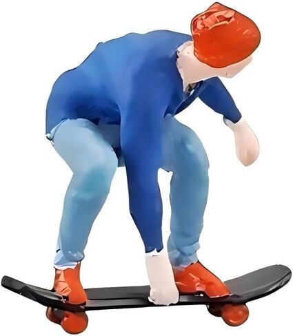 1:64 النطاق المقياس راتنجات التزلج على التزلج يدويًا - نموذج ديوراما متوافق مع مشاهد القطار ، والعروض المعمارية ، والجمعية والهواة. in Kuwait