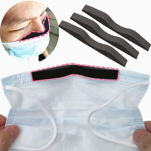 100pcs/حزمة إسفنجة مضاد للأنف جسر أنف سوك أنف وسادة الأنف الرغوة وسادات الأنف ذاتية الحماية الناعمة in Saudi Arabia