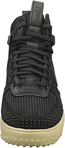 حذاء Lunar Force 1 Duckboot للرجال باللون الأسود/الأسود-الزيتوني المحايد (DZ5320 001) - 9.5 in Saudi Arabia