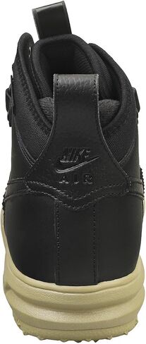 حذاء Lunar Force 1 Duckboot للرجال باللون الأسود/الأسود-الزيتوني المحايد (DZ5320 001) - 9.5 in Saudi Arabia