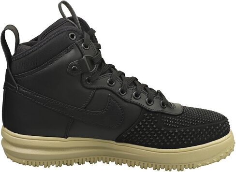حذاء Lunar Force 1 Duckboot للرجال باللون الأسود/الأسود-الزيتوني المحايد (DZ5320 001) - 9.5 in Saudi Arabia