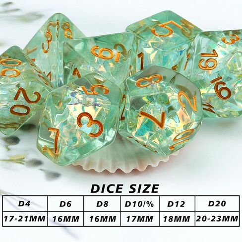 Haxtec Mystery Dice Set DND Dice Wide Range of Patterns Polyhedral Gaming Dice for Tabletop & Role-Playing RPG DND Gift in Kuwait