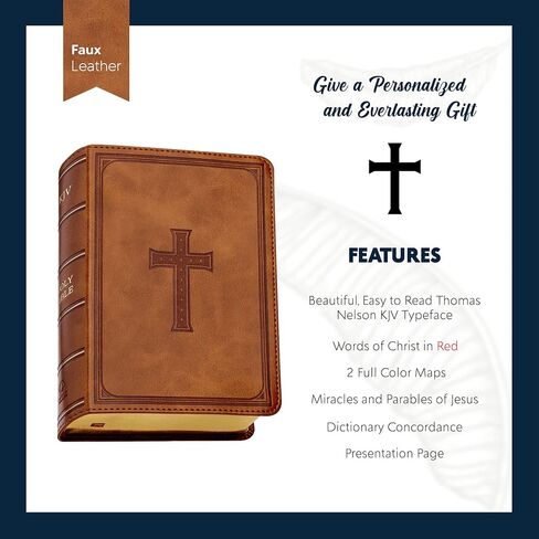 Custom Personalized Small Compact KJV Holy Bible | Compact Faux Leather Bible Name in Gold | Larger Print | King James Version Lay Flat Design | Pink in Saudi Arabia