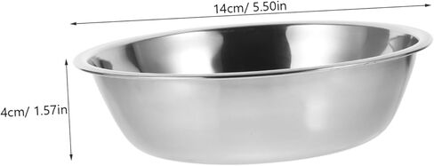 Mikikit 5pcs وعاء الكلب القوي غير القابل للزلزال المحمولة مغذية للكلاب والقطط تصميم فريد من نوعه يمنع الانسكابات والماء in Saudi Arabia