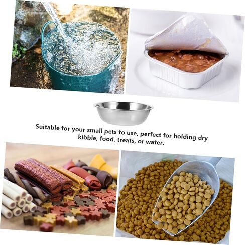 Mikikit 5pcs وعاء الكلب القوي غير القابل للزلزال المحمولة مغذية للكلاب والقطط تصميم فريد من نوعه يمنع الانسكابات والماء in Saudi Arabia