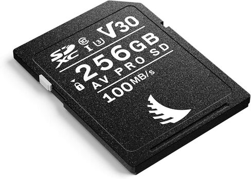 Angelbird - AV PRO SD V30-256 GB - بطاقة ذاكرة SDXC UHS-I - حتى 6K - للتصوير اليومي للصور والفيديو in Kuwait