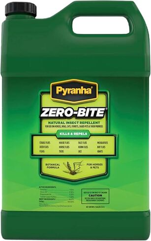 Pyranha Fly Spray, Fly Spray, Fly Spray for Horses, Pyranha Zero-Bite, Pyranha Wipe and Spray, Pyranha Nulli-Fly (Pyranha Wipe & Spray Oil Base, 32oz) in Saudi Arabia