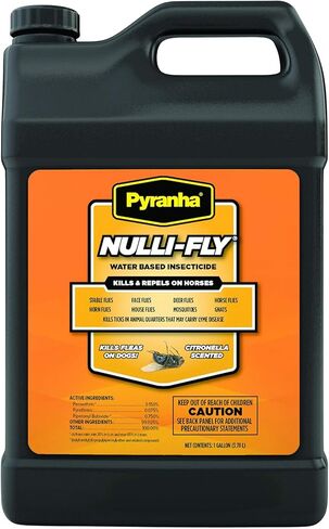 Pyranha Fly Spray, Fly Spray, Fly Spray for Horses, Pyranha Zero-Bite, Pyranha Wipe and Spray, Pyranha Nulli-Fly (Pyranha Wipe & Spray Oil Base, 32oz) in Saudi Arabia