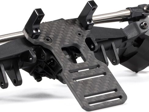 1/10 RC LCG chassis Kit Ultra Light 92G/3.3oz الأداء هيكل الكربون لـ 1/10 RC Crawler CAPRA SCX10 (BOA Servo Mount for Capra) in Kuwait