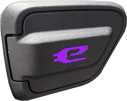 Vinyl decal for charging door inset (fits 2021-2024 Jeep 4xe Models) (4xe Blue) in Saudi Arabia