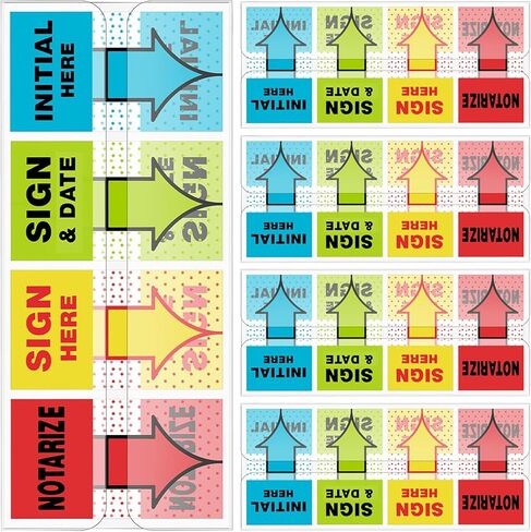 تسجيل 500pcs هنا الملصقات وعلامات التبويب-الأولي هنا ، تسجيل وتاريخ ، علامات لا مثيل in Kuwait