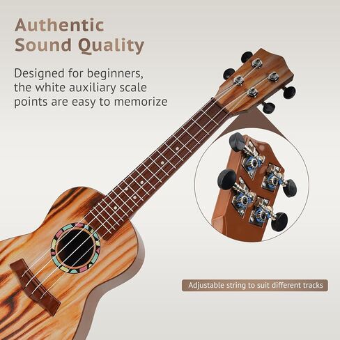 Raimy Kids Guitar Duitulele - 21in القيثارة ألعاب الغيتار للأطفال الأعمار 3 4 5 6 7+ الأولاد في سن التقدير in Kuwait
